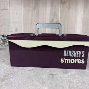 Hershey's Chocolate S'Mores Caddy Carry Case Camping Box Storage